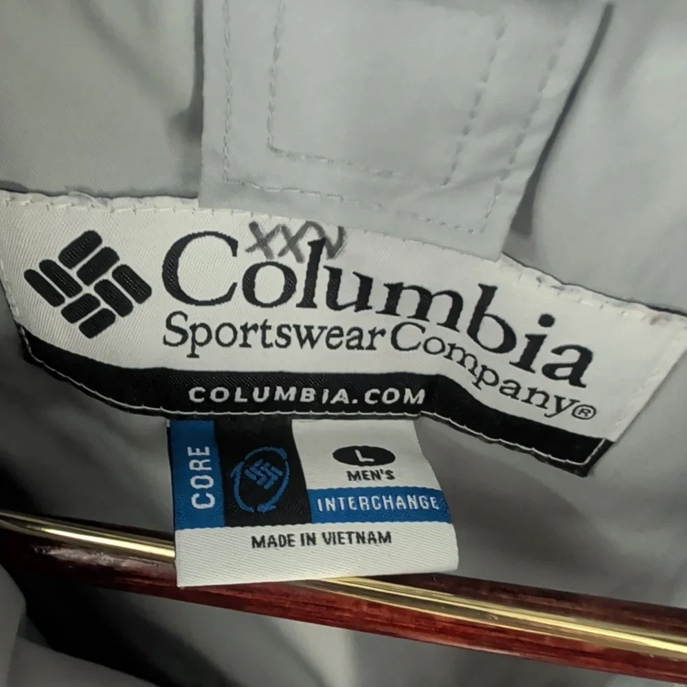Columbia Bugaboo II Interchange Waterproof Insulated‎ Windbreaker Jackets Blue L